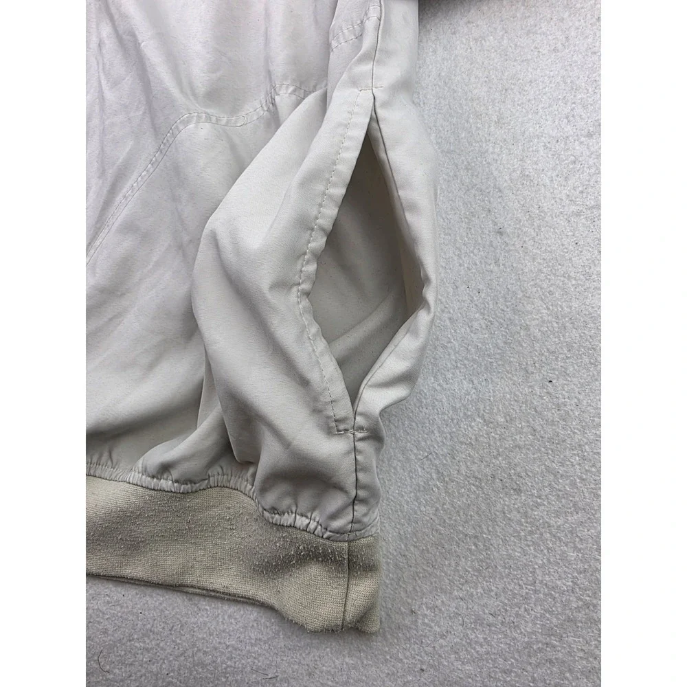 Oakland Hills Ryder Cup USA Zero Restriction 1/4 Zip Beige Pullver Jacket Size L